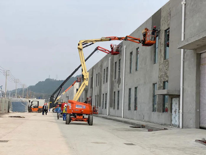 一线探营丨乐投app官方在线入口为工地复工按下“快进键”